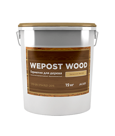 Wepost Wood - герметик для деревянного домостроения